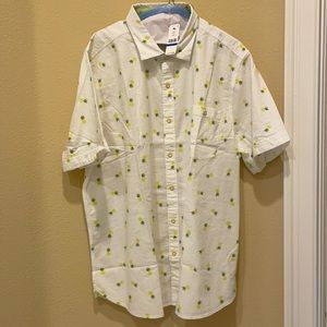 Tommy Bahama Pineapple Shirt. Size XL